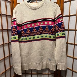 Penfield Manufacturing Co. Fisherman Style Crewneck Sweater M